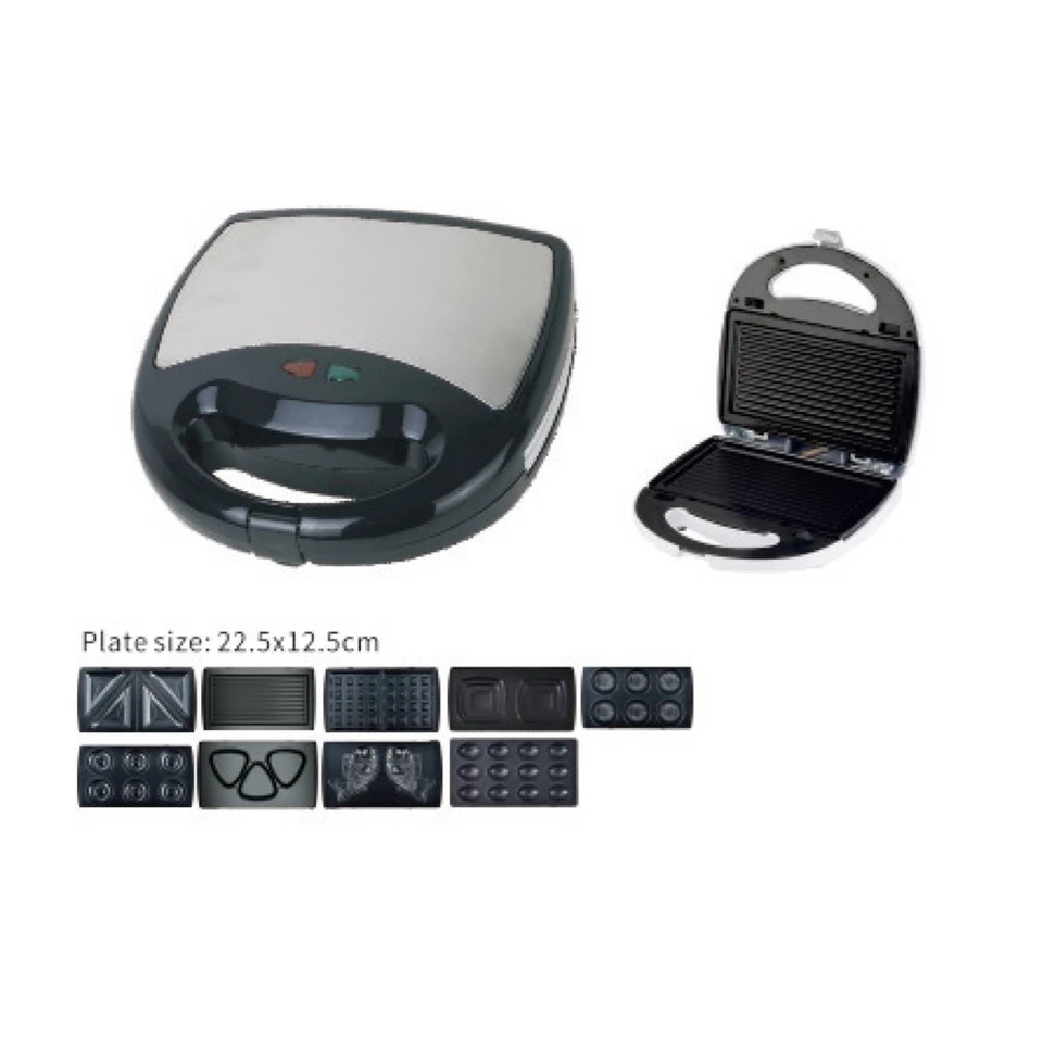 SM-2757 waffle sandwich maker removable plates-2